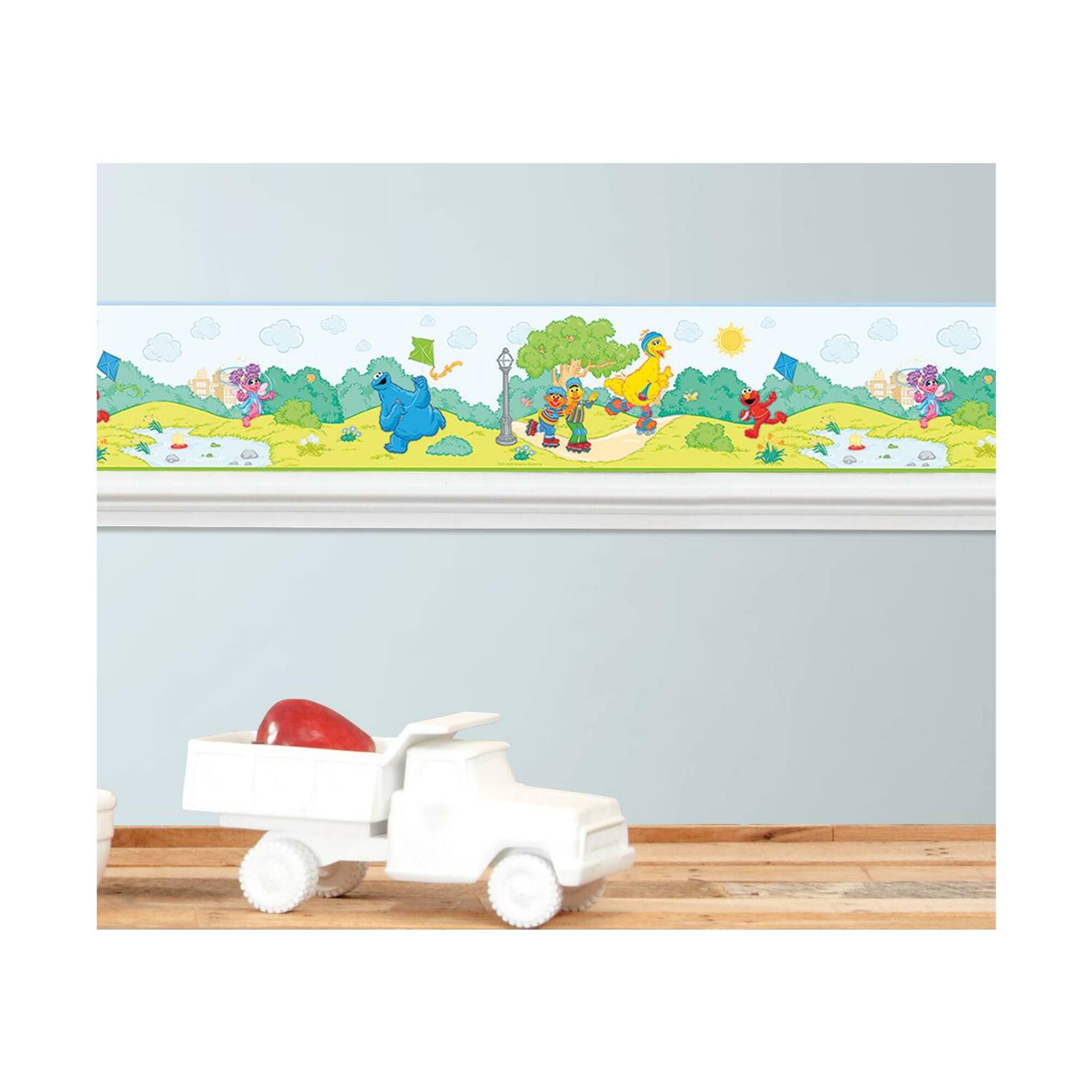 RoomMates Sesame Street Peel & Stick Border